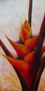 Heliconia (60 x 100 cm)